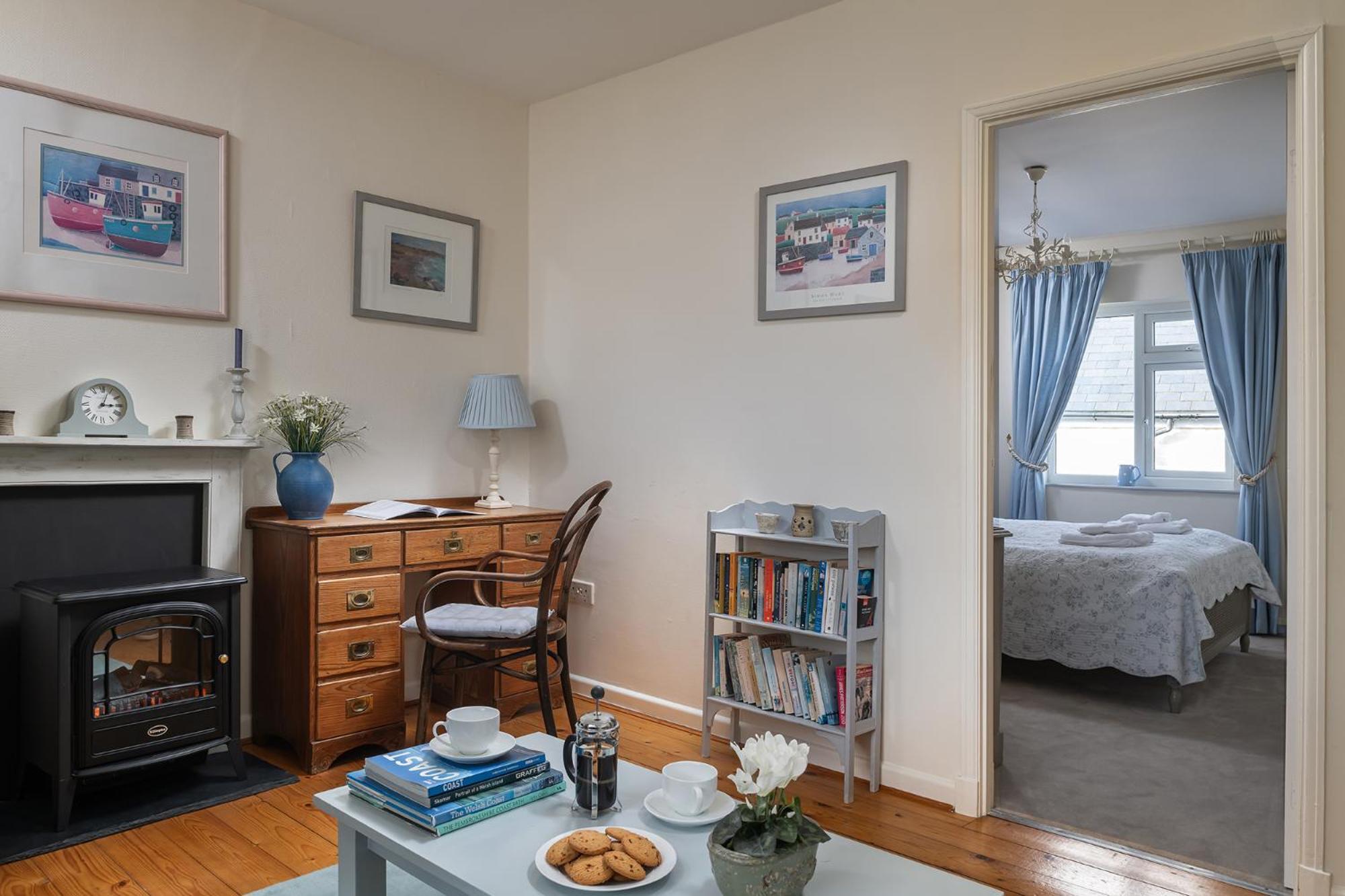 The Boathouse For Two, St Davids, Garage Parking Villa Luaran gambar